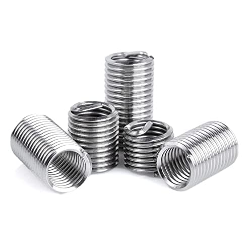 Image of 10pcs M16-2.0×1.5D Metric 304 Stainless Steel Helicoil Type Thread Repair Insert, Wire Thread Insert