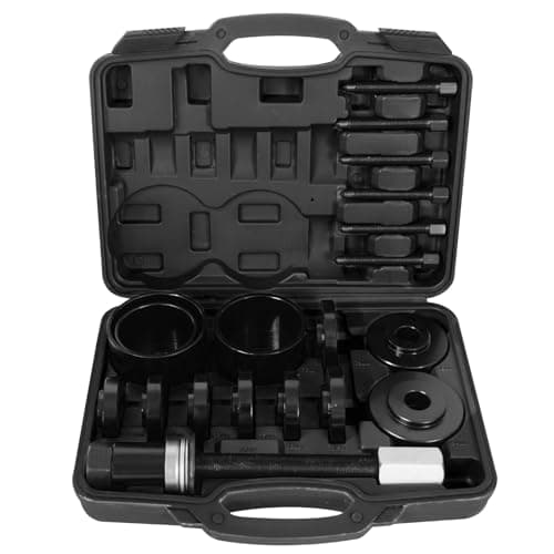 Image of FreeTec 19 Pcs Front Wheel Drive Bearing Removal Installation Service Tool Kit FWD Bearing Install Master Set Wheel Bearing Removal Kit