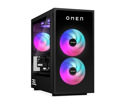 Image of HP OMEN 35L Gaming Desktop Tower PC | Intel® Core™ Ultra 7 265F Processor | 32 GB DDR5 RAM | 1TB SSD | NVIDIA GeForce RTX 5070 (12 GB GDDR7 dedicated) | Windows 11 | RGB liquid cooler | GT16-0051sa