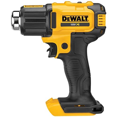 Image of DEWALT DCE530N-XJ Cordless hot air Gun, 18V (Base), Black/Yellow