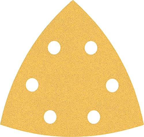 Image of Bosch 50x EXPERT C470 Sandpaper (for Paint on wood, Hardwood, Ø 93x93 mm, Grit 120, Professional Accessory Delta Sander)