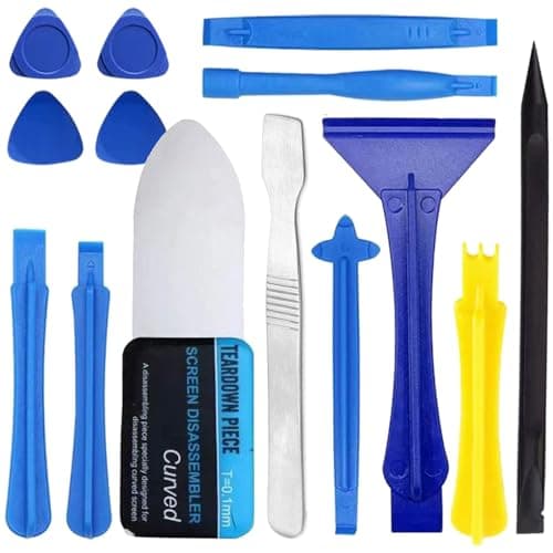 Image of Haojiaho Spudger Pry Tool Kit 14 Piece Opening Tool, Plastic & Metal Spudger Tool Kit, Ultra-thin Prying & Open Tool for Phone, Laptop, Cell Phone, Tablet, Computer, Electronics Repair