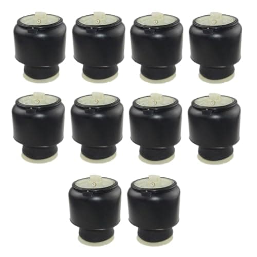 Image of Rear Air Suspension Spring Set - 10 Pieces - Compatible with F07 F11 535i 550i GT Gran Turismo and Touring (2010-2015) - Includes Parts 37106781827 37106781828 37106781844