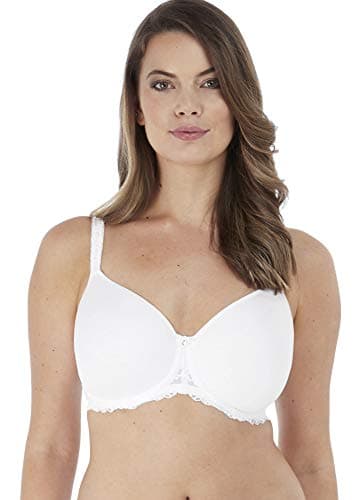 Image of Fantasie Women's Ana Underwire Rebecca Molded Spacer T-Shirt Bra, Opaque, White, 30E