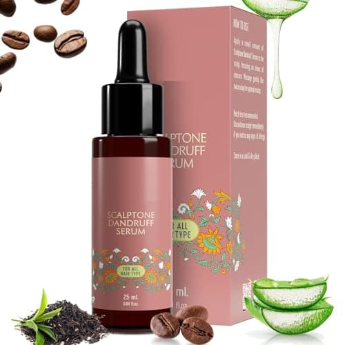 Image of Scalpton.e Dandruff Serum | Enriched with Nilscurf & Hyaluronic Acid | Fights Dandruff Nourishes Scalp | For Men & Women | 25 ml