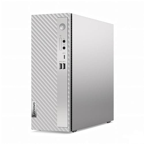 Image of Lenovo IdeaCentre 3 SFF Desktop PC (Intel Core i7-14700 | 16GB DDR4 RAM | 1TB NVMe SSD | Windows 11 Home) - Cloud Grey