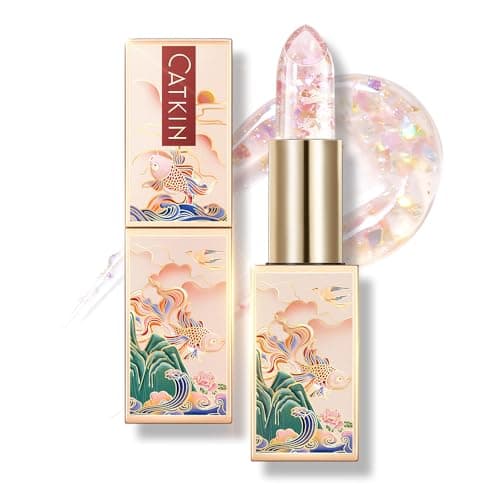 Image of CATKIN Moonlight Lip Balm, Colour Changing Lipstick, Natural Hydrating Tinted Lip Balm, Chapstick Lip Balms with Vitamin E for 8h Moisture for Dry Cracked Lips, 3.5g