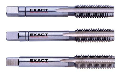 Image of Exact 30105 DIN 352B M8 HSS Hand Taps (Set of 3)