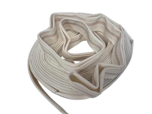 Image of Lay Flat Discharge Hose 2 Inch 20 m - 50 mm Lined Water Pump Transfer Hose 8 Bar Working 24 Bar Burst - Heavy Duty Layflat Pipe for Irrigation Drainage Dewatering Flood Construction