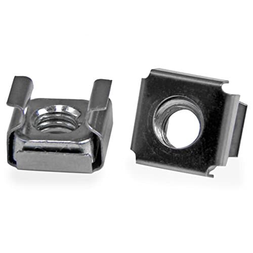 Image of StarTech.com 50 Pkg M6 Cage Nuts for Server Rack Cabinet - Rack nuts (pack of 50) - CABCAGENUTS6