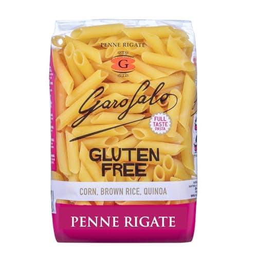 Image of Garofalo Gluten Free Penne Italian Dried Pasta, 400g - Suitable for Coeliac and Vegan diets (Pack of 1)