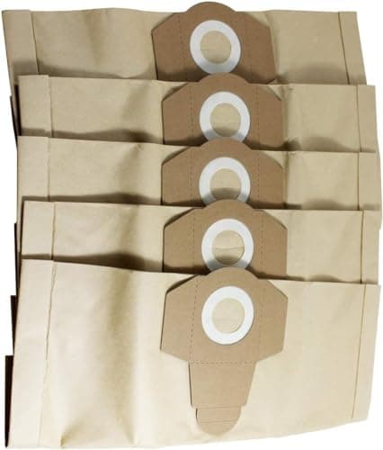 Image of Certified Compatible Vacuum Cleaner Bags to fit Draper Wet and Dry Models WDV15P 35569 WDV20BSS/G 20515 WDV20BSS WDV20ASS