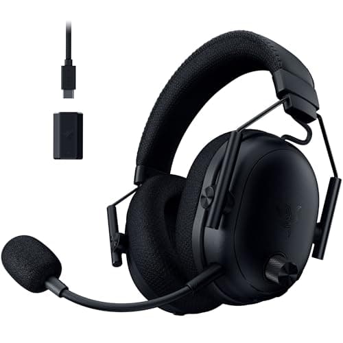 Image of Razer BlackShark V3 Pro - Wireless ANC Esports Headset - Active Noise Cancellation - Drivers 50mm - Detachable HyperClear Mic - Wireless HyperSpeed 2,4 GHz & Bluetooth - FPS - PC/Mac | Black