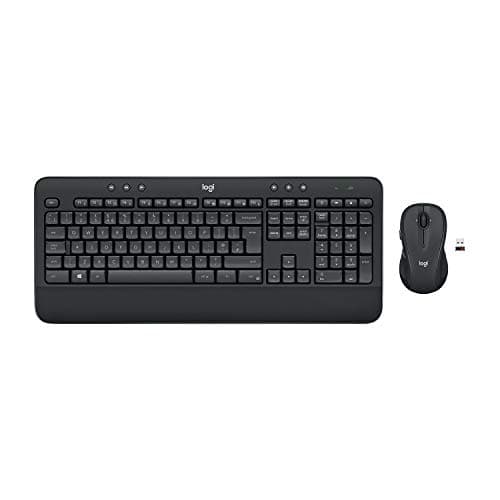Image of Logitech MK545 ADVANCED Wireless Keyboard and Mouse Combo, QWERTY US International Layout - Black