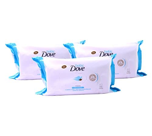 Image of Dove Baby Wipes 3 Pack