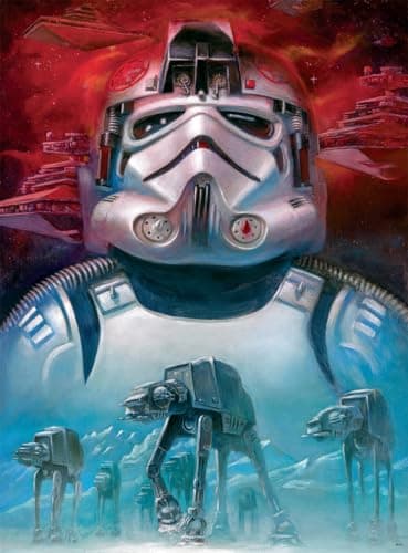 Image of Buffalo Games - Star Wars - Fine Art - at-at Pilot - 1000 Piece Jigsaw Puzzle for Adults - Challenging Puzzle Perfect for Game Nights - Finished Size is 26.75 x 19.75