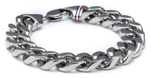 Image of Tommy Hilfiger Jewelry Men's Stainless Steel Chain Bracelet - 2700261