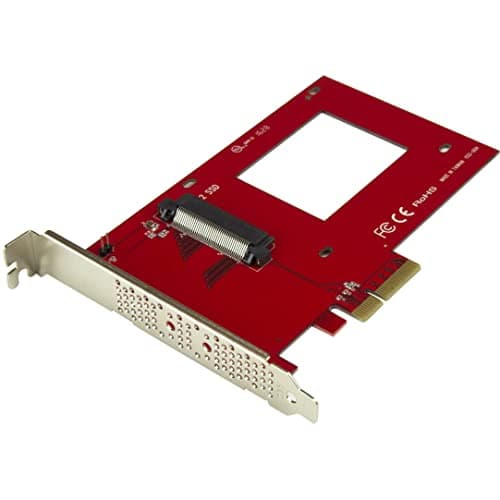 Image of StarTech PEX4SFF8639 NVME PCIE ADAPTER - 2.5IN U.2 SSD SFF-8639 - X4 PCIE 3.0 IN - (Components > Add On Cards & Controllers)