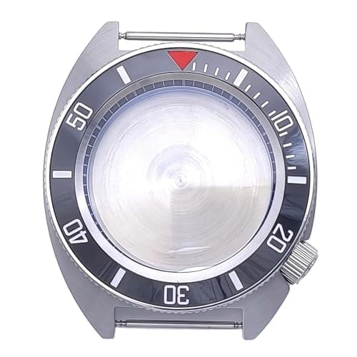 Image of ROUREOX 40MM Sapphire Stainless Steel Watch Case, NH35/NH36/4R Movement Replacement Case, 28.5MM Dial Modified Watch Accessories for Seiko PROSPEX Turtle Diver's-10