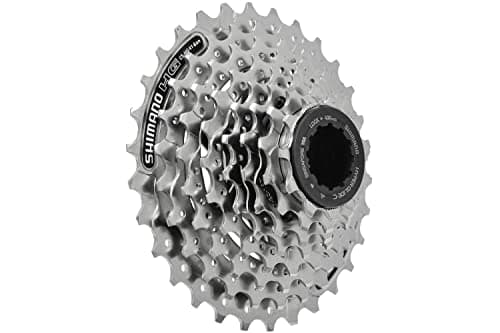 Image of SHIMANO Acera HG41 7 Speed Cassette - Silver, 11-34 Teeth