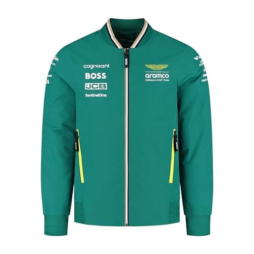 Image of Aston Martin F1 2025 Team Bomber Jacket Green - Size: XXL