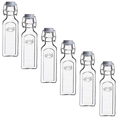 Image of Kilner Set of 6 0.3L Clip Top Bottles