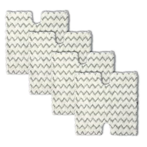 Image of Rediboom 4 Pack Replacement Mop Pads Compatible with Shark Klik n Flip S6001UK S6003UK S6005UK S3973D S6002 S5003D S5001 S5002 S3973W Steam Mops