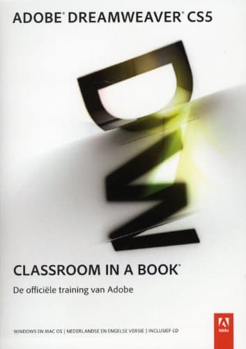 Image of Adobe Dreamweaver CS5 classroom in a book
