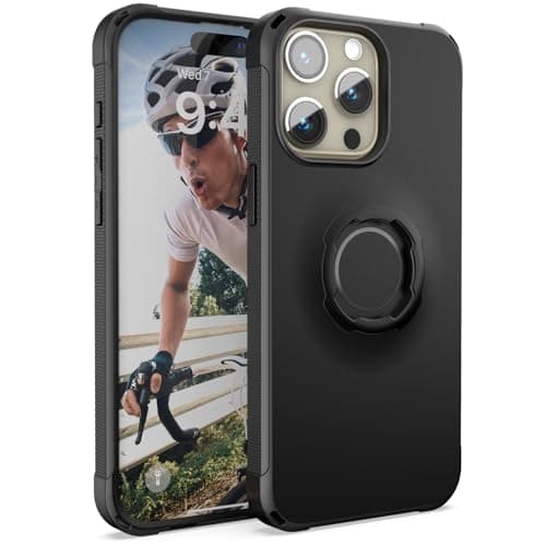 Image of TUSITA Lock Case for iPhone 15 Pro Max Black