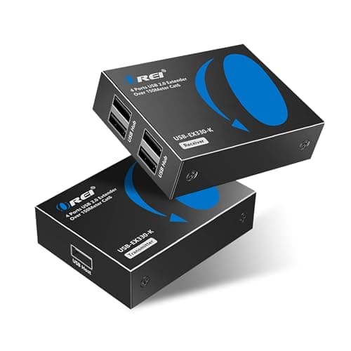 Image of OREI 4K HDMI Extender Over Single CAT5e/CAT6 Cable One to Many Multiple Display Matrix 4K @ 30Hz With IR - Up to 400 Ft - ProLNK Technology