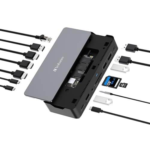 Image of USB-C Pro Docking Station 15 Port with SSD Slot CDS-15S