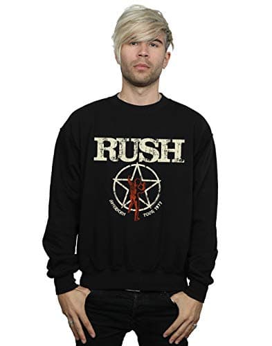 Image of Absolute Cult Rush Men's American Tour 1977 Sweatshirt Black Large