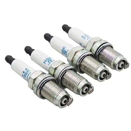 Image of spark plugs 1 Box NGK Twin Platinum Spark Plug 5758 PZFR6R Auto Parts