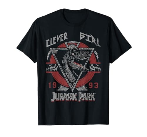 Image of Jurassic Park Clever Girl 1993 Retro T-Shirt