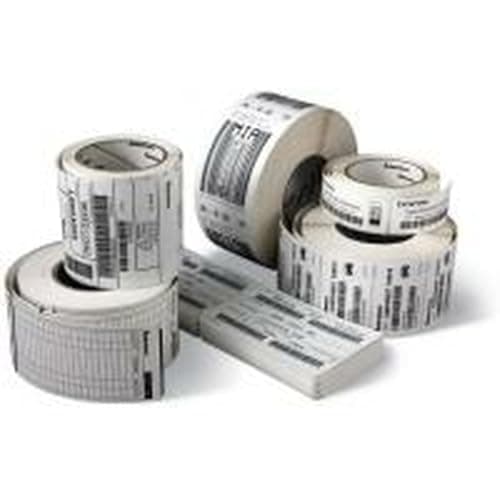 Image of Zebra Z-Select 2000D White Self-adhesive printer label - printer labels (White, Self-adhesive printer label, Direct thermal, Permanent, Rectangle)