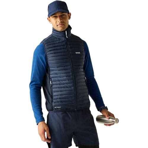 Image of Regatta Mens Andreson Hybrid Body Warmer Water Repellent Gilet