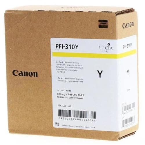 Image of Canon PFI-310Y Original Yellow