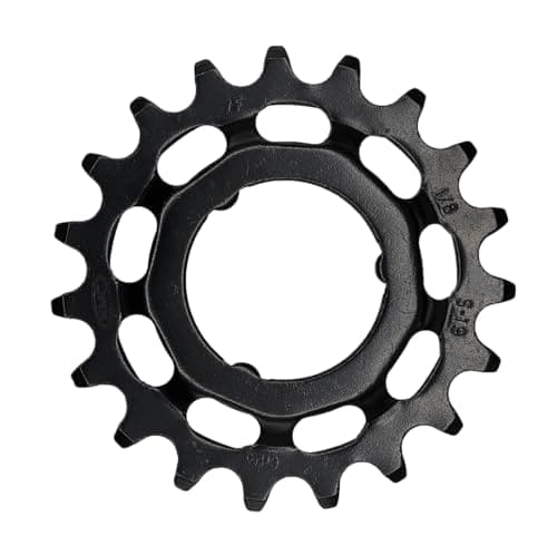 Image of KMC eBike Rear Sprocket, Compatible with Shimano Steps, Black, 1/2" x 1/8"" (Wide), 19t