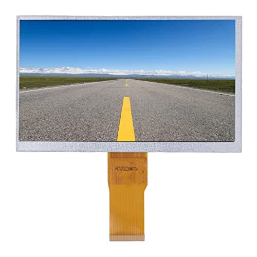 Image of CAGUYLONA 7 Inch LCD Screen Module, Definition Display, View Angle 85x85 with 1024x600 Resolution, 50PIN RGB Interface for Security Doorbell, Vehicle, Industrial Display