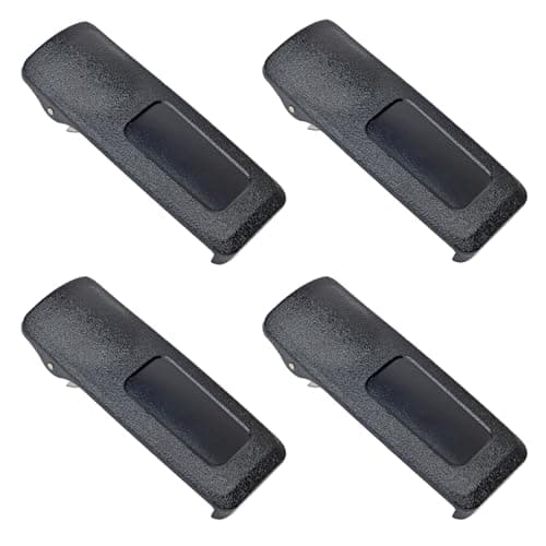 Image of HYS Walkie Talkie Belt Clip Compatible with Motorola Radio DP3400 DP3600 DP4400 DP4600 DP4800 DP3661e DP4401e DP4801e XPR3300e XPR3500 XPR7550 XPR6500 XIR P8268,PMLN4651 (4)