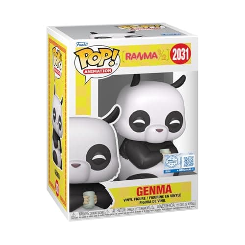 Image of Funko Pop! Animation: R1/2- Genma - Gebma - (Panda) - Ranma 1/2 - Amazon Exclusive - Collectable Vinyl Figure - Gift Idea - Official Merchandise - Toys for Kids & Adults - Anime Fans