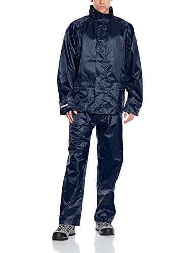 Image of Result Unisex Core Rain Suit Navy Large