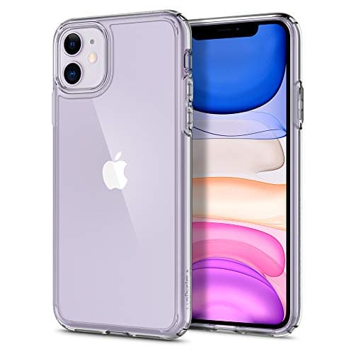 Image of Spigen Ultra Hybrid Case Compatible with iPhone 11 - Crystal Clear