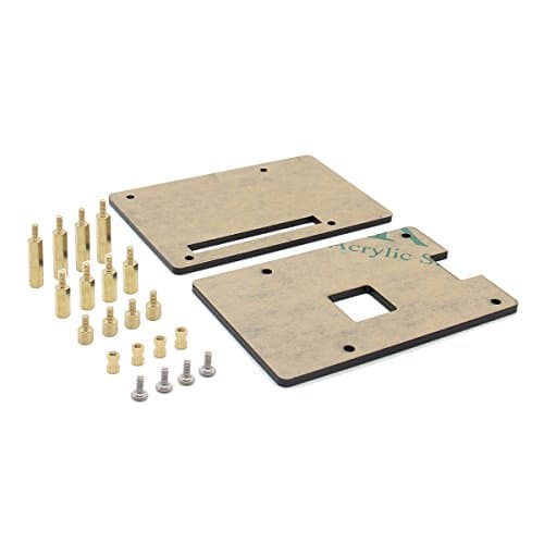 Image of Geekworm Raspberry Pi Universal HAT Case - DIY Kit Acrylic Case for Pi 5/4 Model B / 3B+ / 3B / 2B / B+