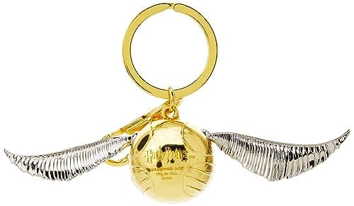 Image of Harry Potter Golden Snitch Key Ring 12Cm, Gold