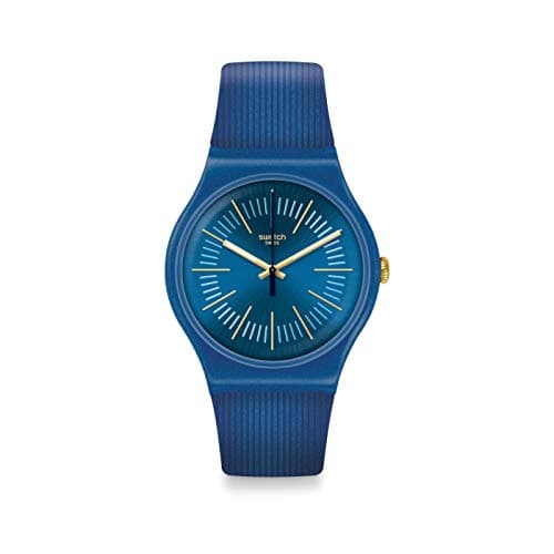 Image of Swatch Automatic Men's Analogue-Digital Watch with Non-Applicable Strap S7262909, Multicoloured, Strip
