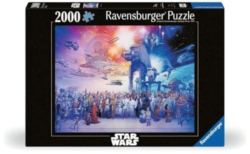 Image of Ravensburger Star Wars Episode I - VI, Saga 2000pc Jigsaw puzzle