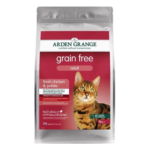 Image of Arden Grange Adult Dry Cat Food, Fresh Chicken & Potato, 4kg