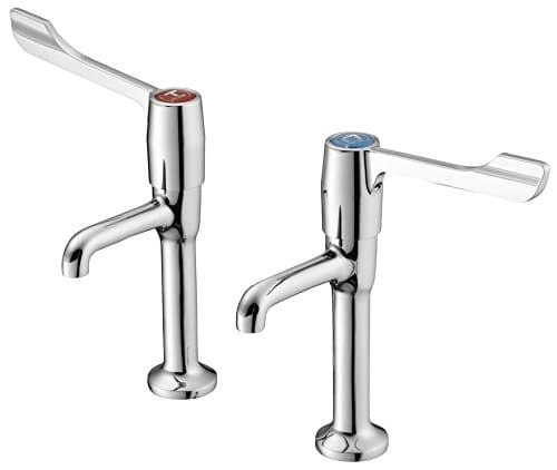 Image of Armitage Shanks S8265AA Markwik two lever high neck tap pair