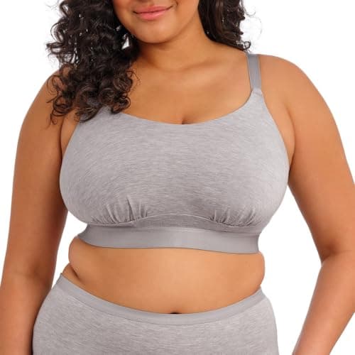 Image of Elomi Women's Downtime Non-Wired and Wireless Bralette, Gyl, 44E